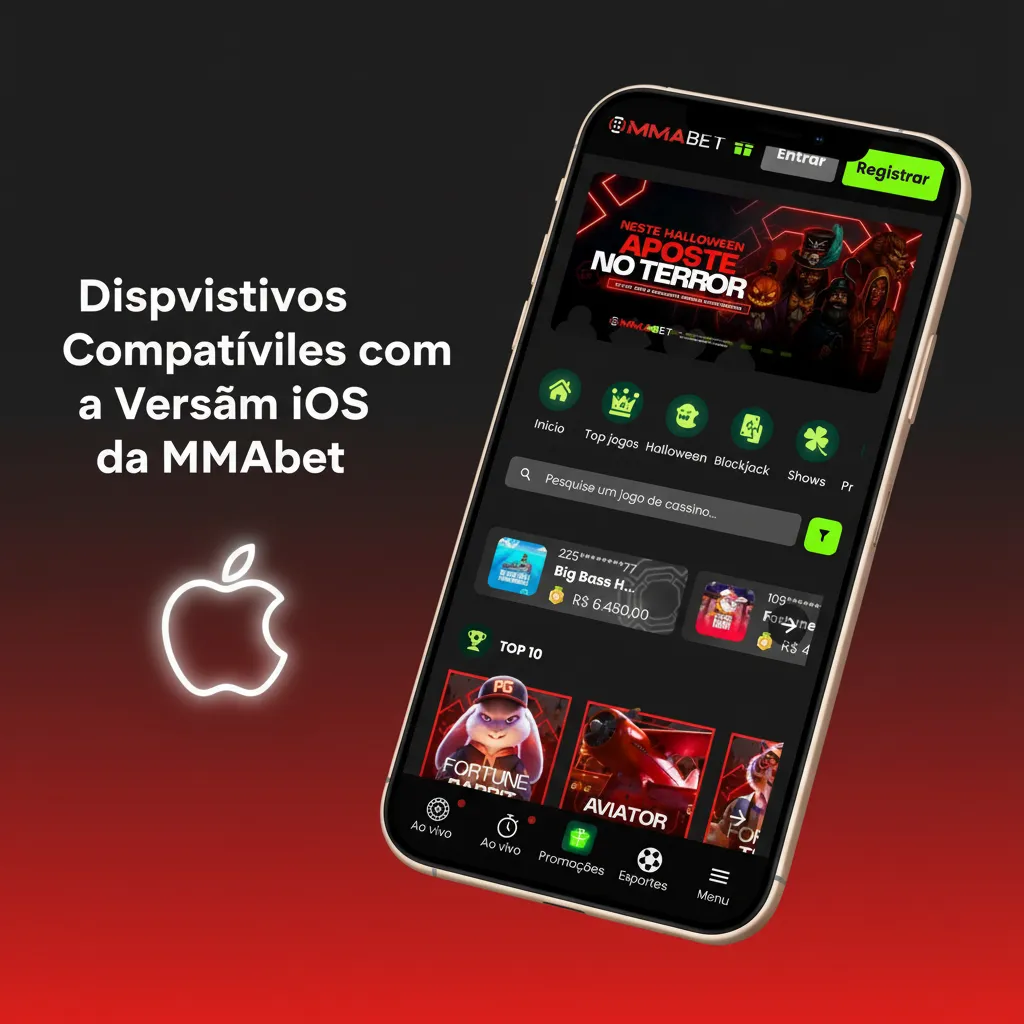 Lista de iPhones e iPads compatíveis com o PWA da MMAbet: iPhone 8 a 15, XR, SE 2022 e iPad 7ª gen+; requer Safari atual