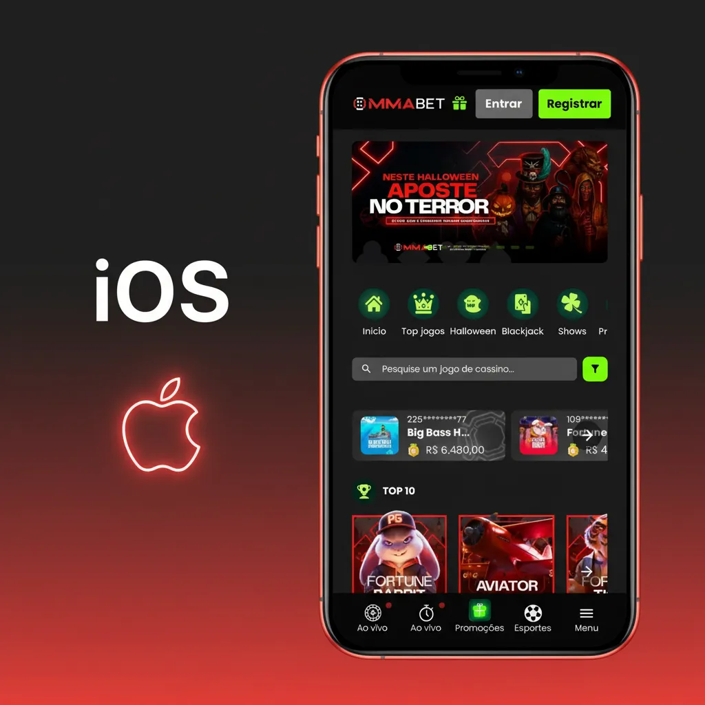 iPhone com Safari mostrando instruções para adicionar o PWA à Tela de Início via ícone Compartilhar.